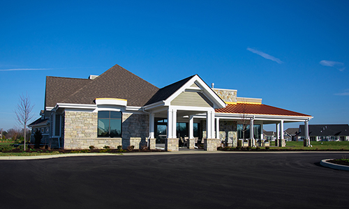 Exterior view of Athens Crossing Clubhouse