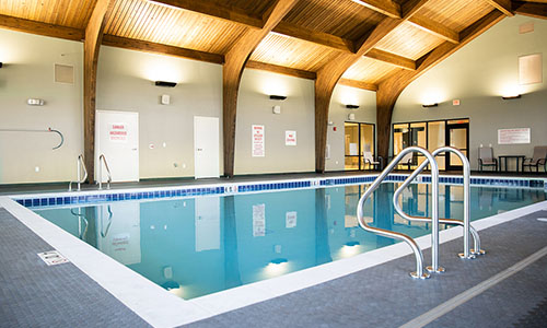 Indoor pool at Athens Crossing